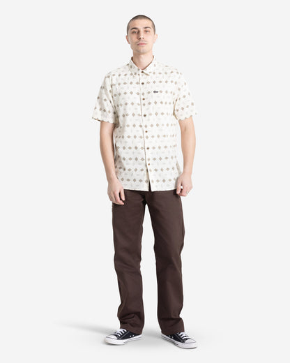 Men's Trusted Short Sleeve White Print - Volcom
