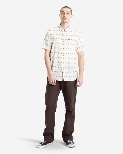 Men's Trusted Short Sleeve White Print - Volcom