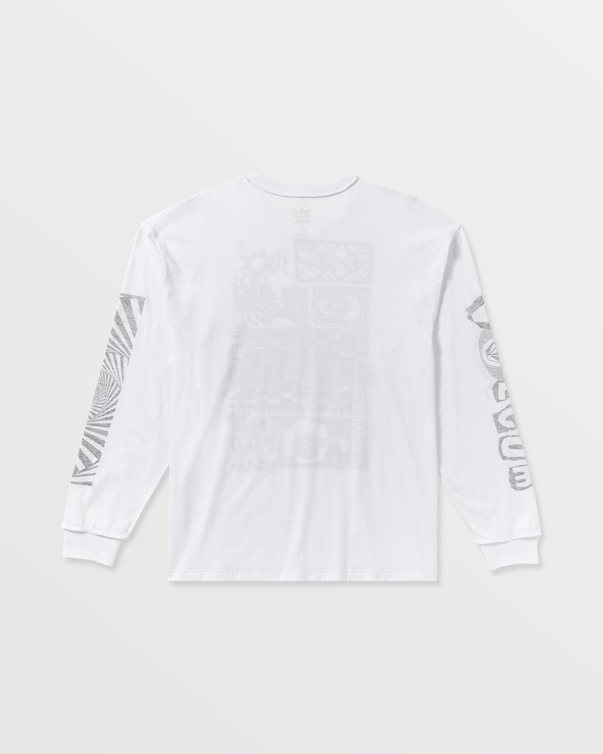 Men's Povj Long Sleeve Tee White - Volcom