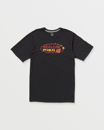 Men's Radiostar Maui Short Sleeve Tee Washed Black Heather - Volcom