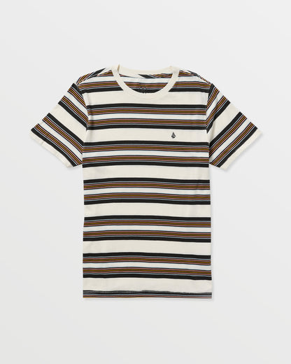 Men's Parotic Crew Short Sleeve Tee Off White - Volcom