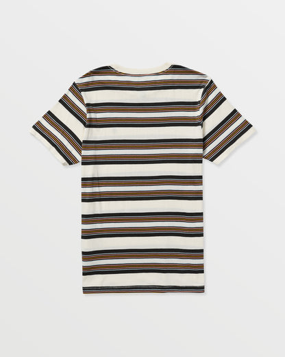 Men's Parotic Crew Short Sleeve Tee Off White - Volcom