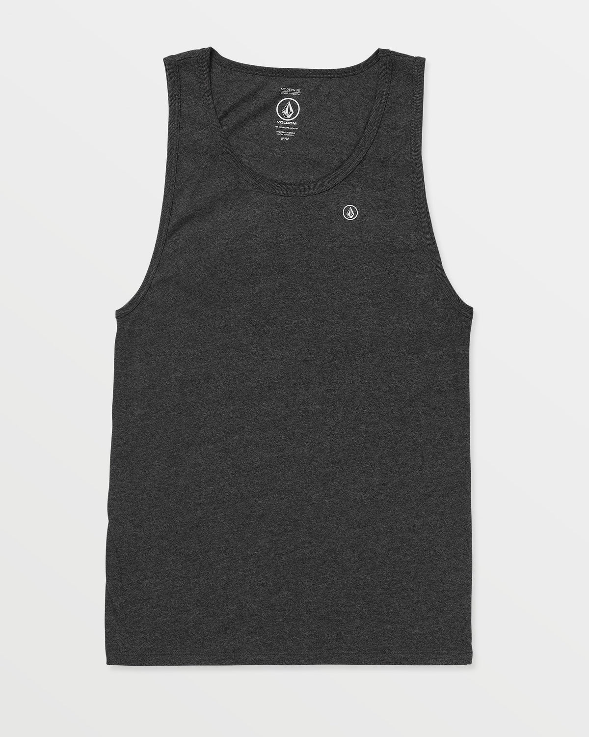 Men's Solid Heather Tank Dark Black Heather - Volcom