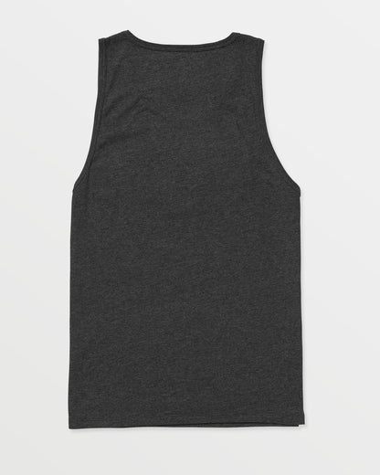 Men's Solid Heather Tank Dark Black Heather - Volcom