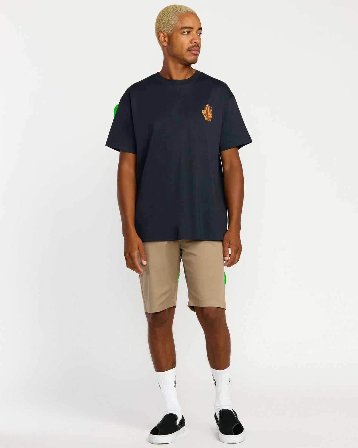 Men's Featured Artist Callum Rooney Short Sleeve Tee Antique Black - Volcom