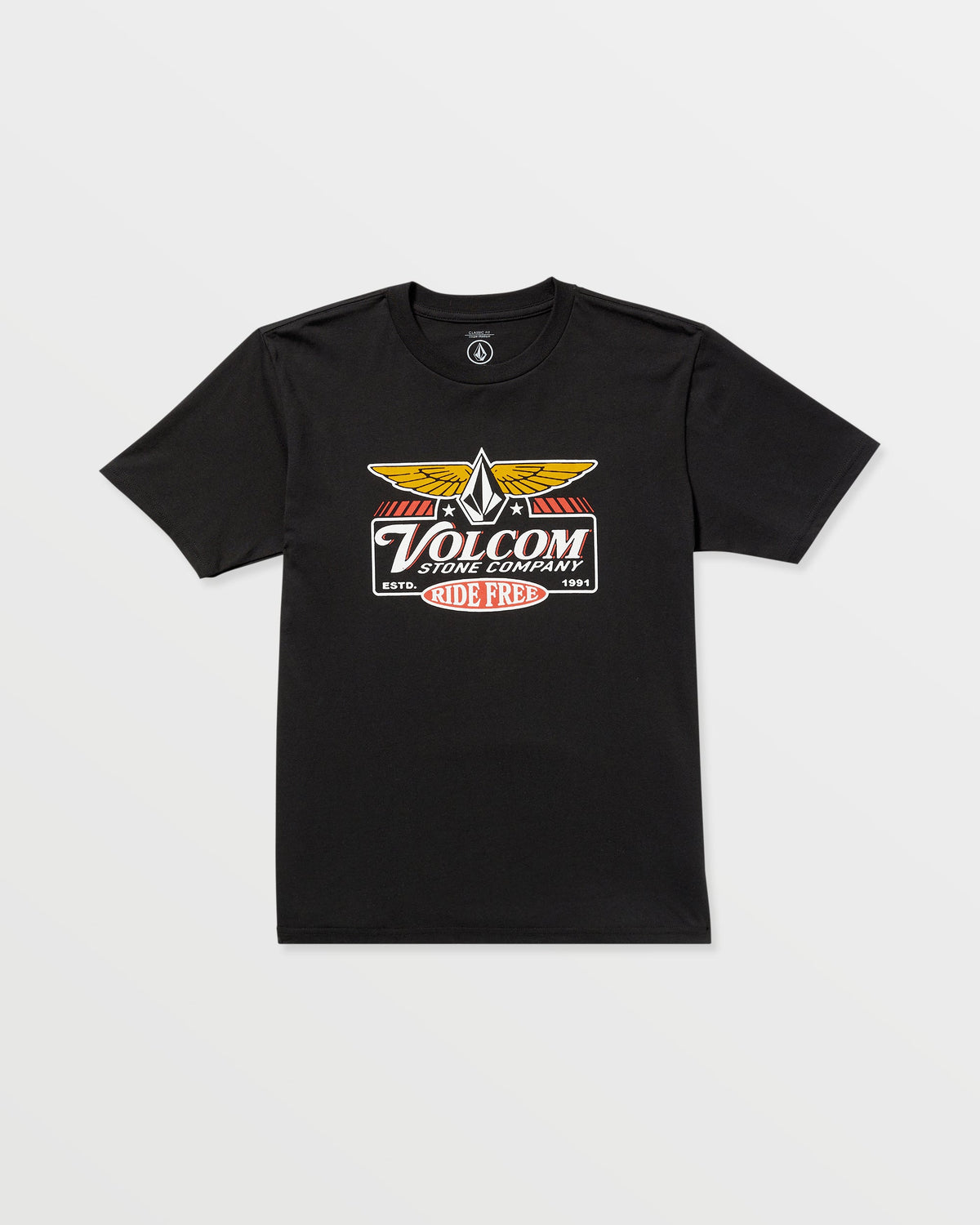 Men's Revel Short Sleeve Tee Black - Volcom