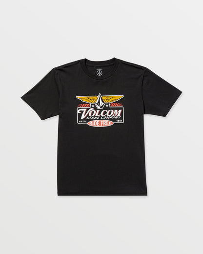 Men's Revel Short Sleeve Tee Black - Volcom