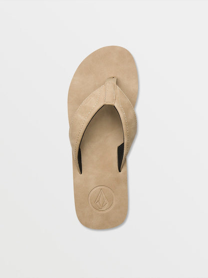 Men's Victor Sandals LX Sandals Tan - Volcom