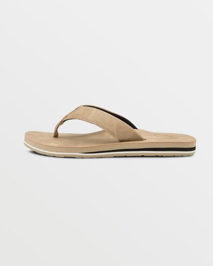 Men's Victor Sandals LX Sandals Tan - Volcom