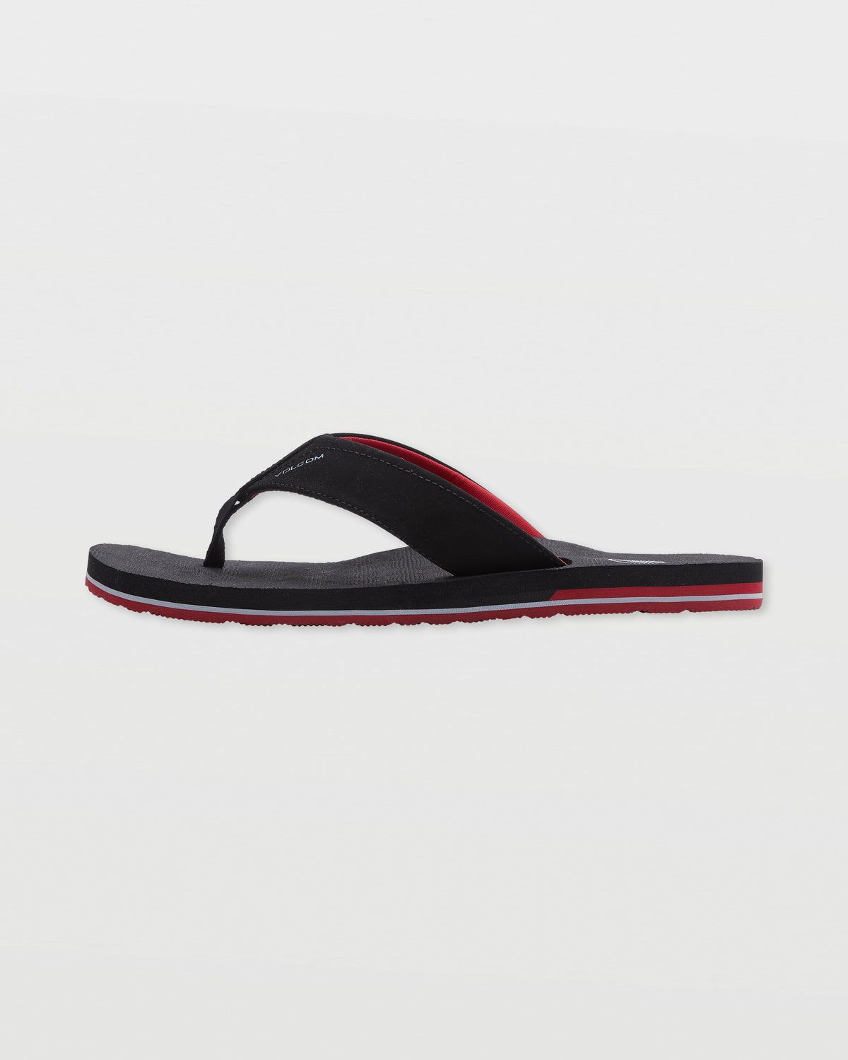 Men's Victor Sandals Black/Red - Volcom