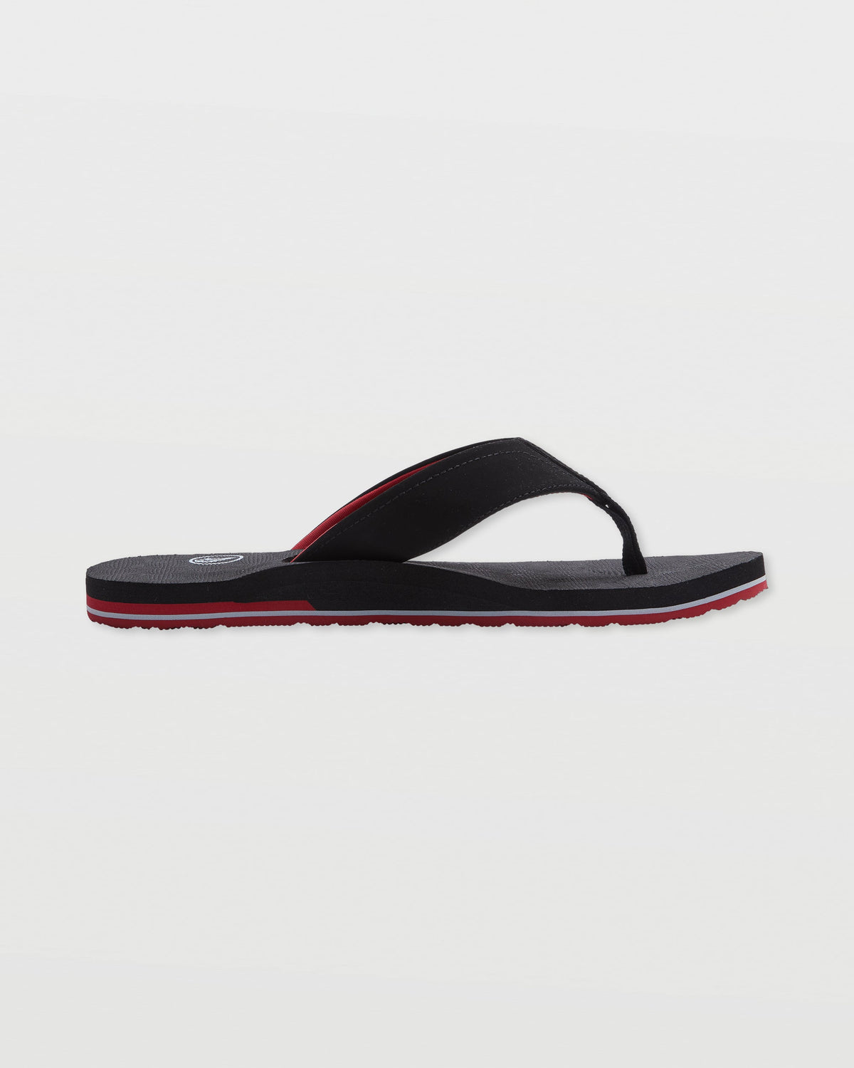 Men's Victor Sandals Black/Red - Volcom
