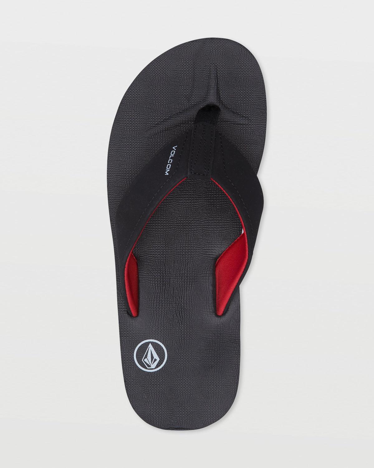 Men's Victor Sandals Black/Red - Volcom