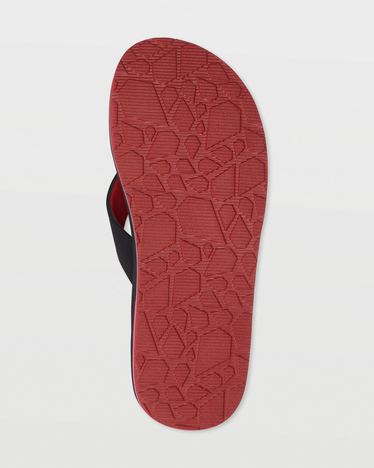Men's Victor Sandals Black/Red - Volcom