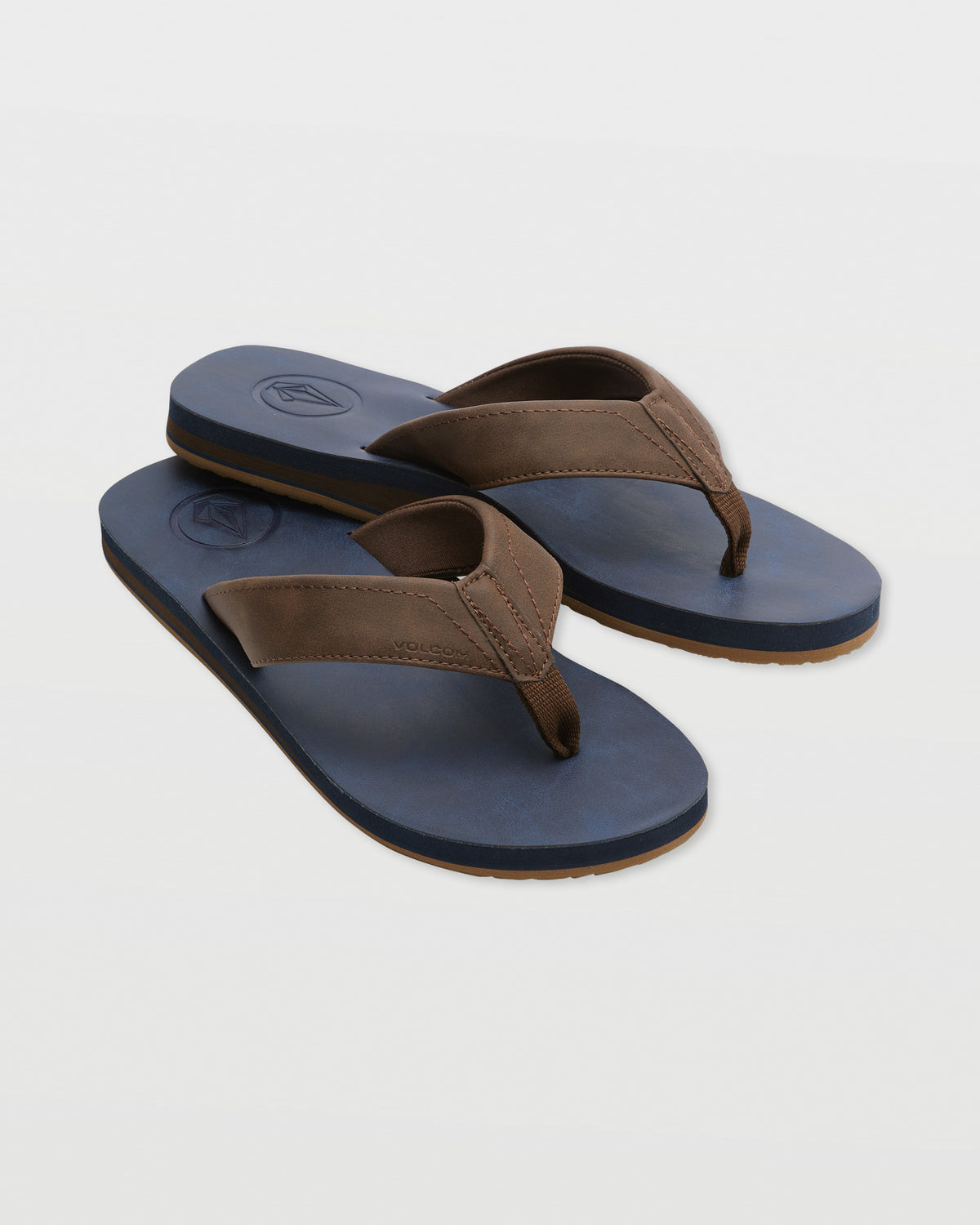 Men's Victor Sandals LX Sandals Navy Combo - Volcom