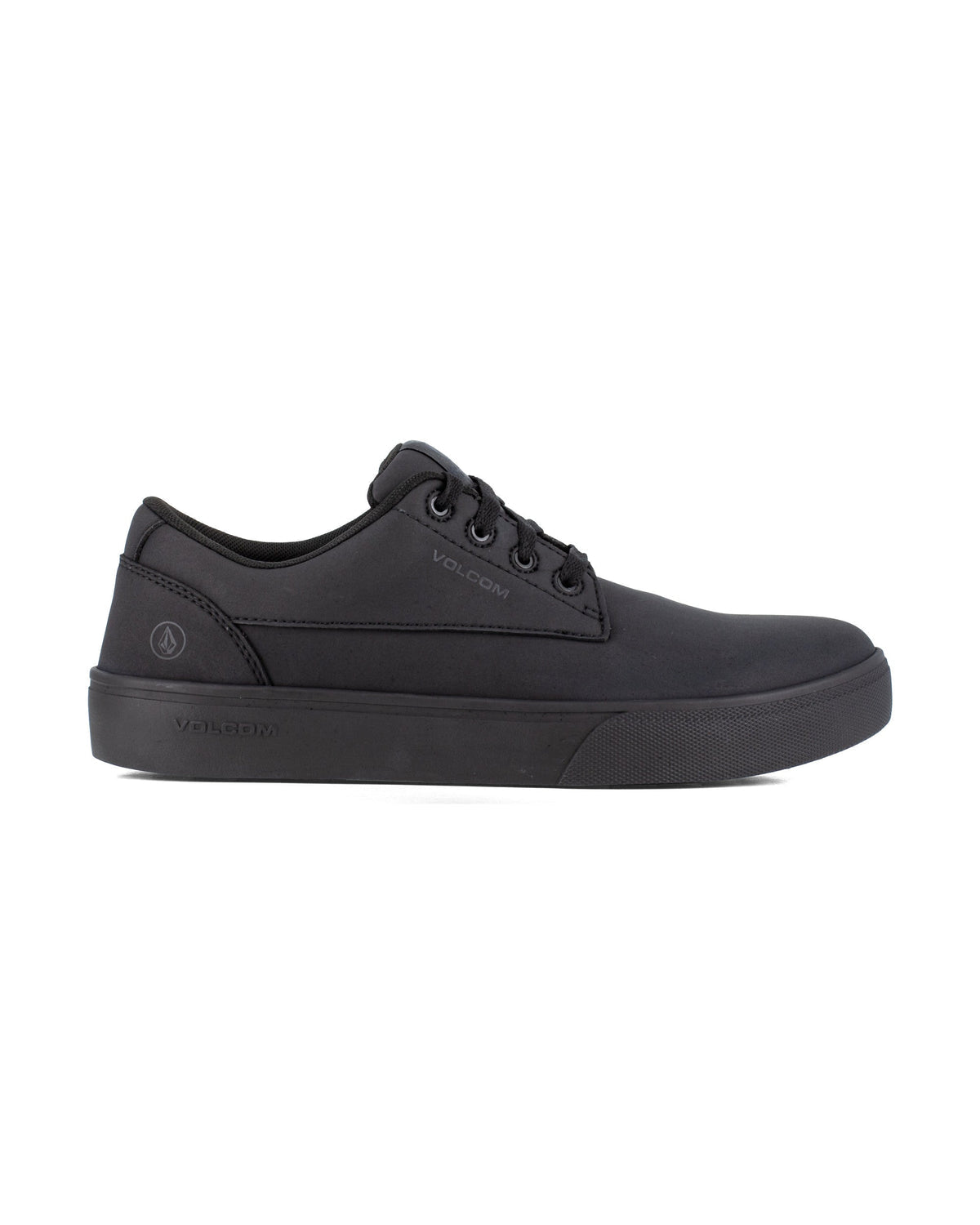 Men's True Soft Toe Water and Slip Resistant Work Sneakers Black - Volcom