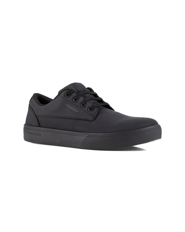 Men's True Soft Toe Water and Slip Resistant Work Sneakers Black - Volcom